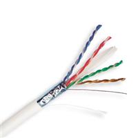 Cáp mạng cat-5 FTP cable 4 pair P/N: 219413-2 loại 24 AWG - Hàng chính hãng AMP mầu xanh bọc bạc chống nhiễu, 305M/1 thùng 
